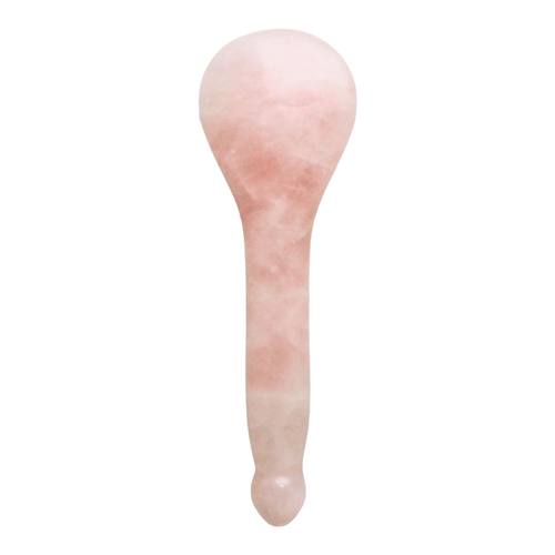SCULPTING GUA SHA SPOON | ROSE QUARTZ